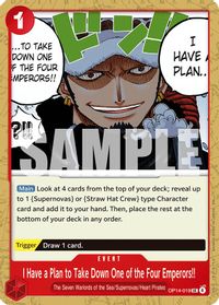 I Have a Plan to Take Down One of the Four Emperors!! — The Azure Sea's Seven