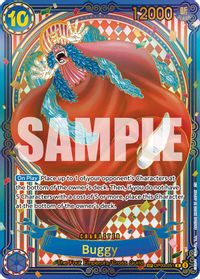 Buggy - OP09-051 (SP) (Gold) — The Azure Sea's Seven