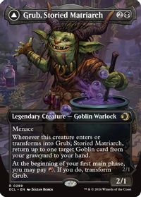 Grub, Storied Matriarch (Borderless) — Lorwyn Eclipsed