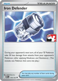 Iron Defender — Prize Pack Series Cards