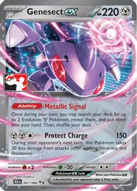 Genesect ex — Prize Pack Series Cards