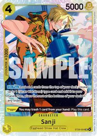 Sanji — Starter Deck 29: Egghead