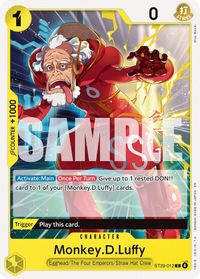 Monkey.D.Luffy (012) — Starter Deck 29: Egghead