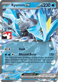 Kyurem ex — Prize Pack Series Cards