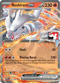 Reshiram ex — Prize Pack Series Cards