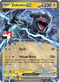 Zekrom ex — Prize Pack Series Cards