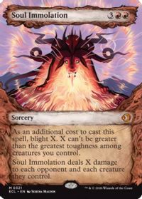 Soul Immolation (Showcase) — Lorwyn Eclipsed