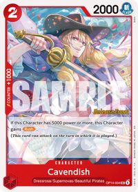 Cavendish — The Azure Sea's Seven Release Event Cards