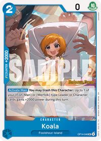 Koala — The Azure Sea's Seven Release Event Cards