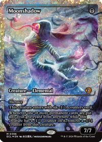 Moonshadow (0396) (Showcase) (Fracture Foil) — Lorwyn Eclipsed