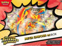 Ascended Heroes Mega Emboar ex Box — ME: Ascended Heroes