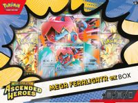Ascended Heroes Mega Feraligatr ex Box — ME: Ascended Heroes