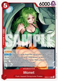 Monet — Extra Booster: One Piece Heroines Edition