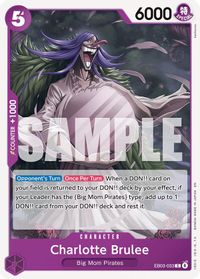 Charlotte Brulee — Extra Booster: One Piece Heroines Edition