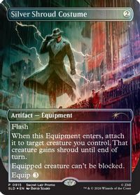 Silver Shroud Costume — Secret Lair Drop Series