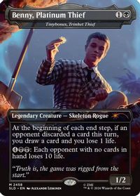 Benny, Platinum Thief - Tinybones, Trinket Thief — Secret Lair Drop Series