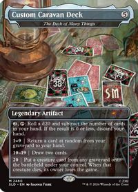 Custom Caravan Deck - The Deck of Many Things — Secret Lair Drop Series