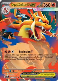 Mega Charizard Y ex - 022/217 — ME: Ascended Heroes
