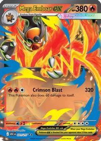 Mega Emboar ex - 031/217 — ME: Ascended Heroes