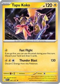 Tapu Koko — ME: Ascended Heroes