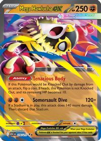 Mega Hawlucha ex - 116/217 — ME: Ascended Heroes