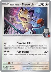Team Rocket's Meowth — ME: Ascended Heroes