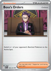 Boss's Orders [Corbeau] - 183/217 — ME: Ascended Heroes