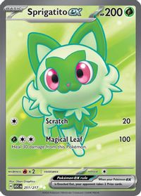 Sprigatito ex — ME: Ascended Heroes