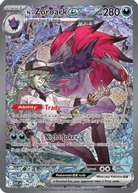 N's Zoroark ex - 286/217 — ME: Ascended Heroes