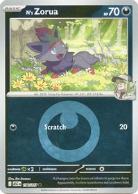 N's Zorua (Energy Symbol Pattern) — ME: Ascended Heroes