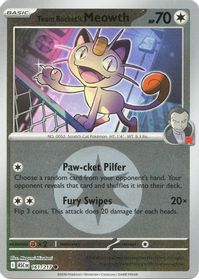 Team Rocket's Meowth (Energy Symbol Pattern) — ME: Ascended Heroes
