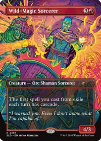 Wild-Magic Sorcerer — Secret Lair Drop Series
