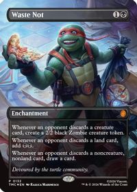 Waste Not (Borderless) — Commander: Teenage Mutant Ninja Turtles