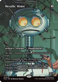Metallic Mimic (Borderless) — Teenage Mutant Ninja Turtles Source Material