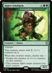 Aggro Amalgam - Voracious Hydra — Commander: Teenage Mutant Ninja Turtles
