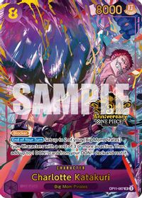 Charlotte Katakuri (Japanese Version 3rd Anniversary Set) — One Piece Promotion Cards