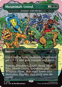 Mutanimals United - Triumph of the Hordes — Secret Lair Drop Series