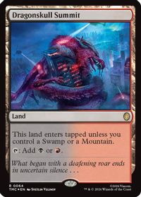 Dragonskull Summit (Surge Foil) — Commander: Teenage Mutant Ninja Turtles