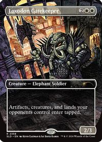 Loxodon Gatekeeper (2358) — Secret Lair Drop Series