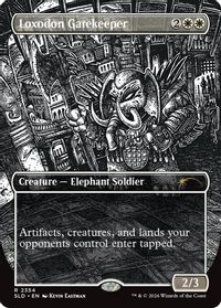 Loxodon Gatekeeper (2354) — Secret Lair Drop Series