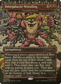 Intergalactic Wrestling - Possibility Storm — Secret Lair Drop Series