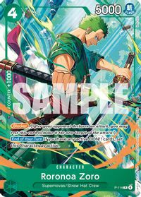 Roronoa Zoro (114) — One Piece Promotion Cards