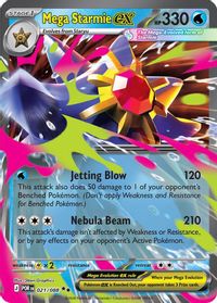 Mega Starmie ex - 021/088 — ME03: Perfect Order