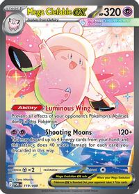 Mega Clefable ex - 119/088 — ME03: Perfect Order