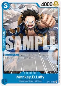 Monkey.D.Luffy (OP15-051) — Adventure on Kami's Island