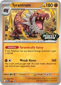 Tyrantrum - 066 [Staff] — ME: Mega Evolution Promo