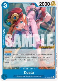 Koala — Adventure on Kami's Island Release Event Cards