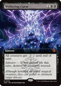 Withering Curse (Extended Art) — Secrets of Strixhaven