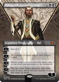 Ral Zarek, Guest Lecturer (Borderless) — Secrets of Strixhaven