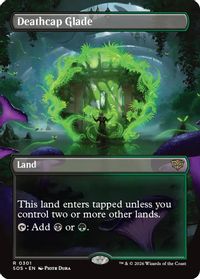Deathcap Glade (Borderless) — Secrets of Strixhaven